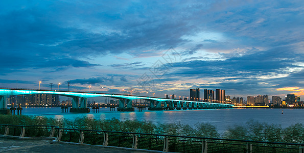 温州市瓯江大桥夜景